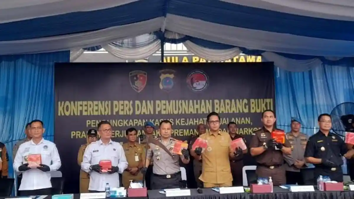 Bongkar Jaringan Internasional, Polrestabes Medan Sita 52 Kg Sabu asal Thailand yang Masuk Lewat Jalur Laut