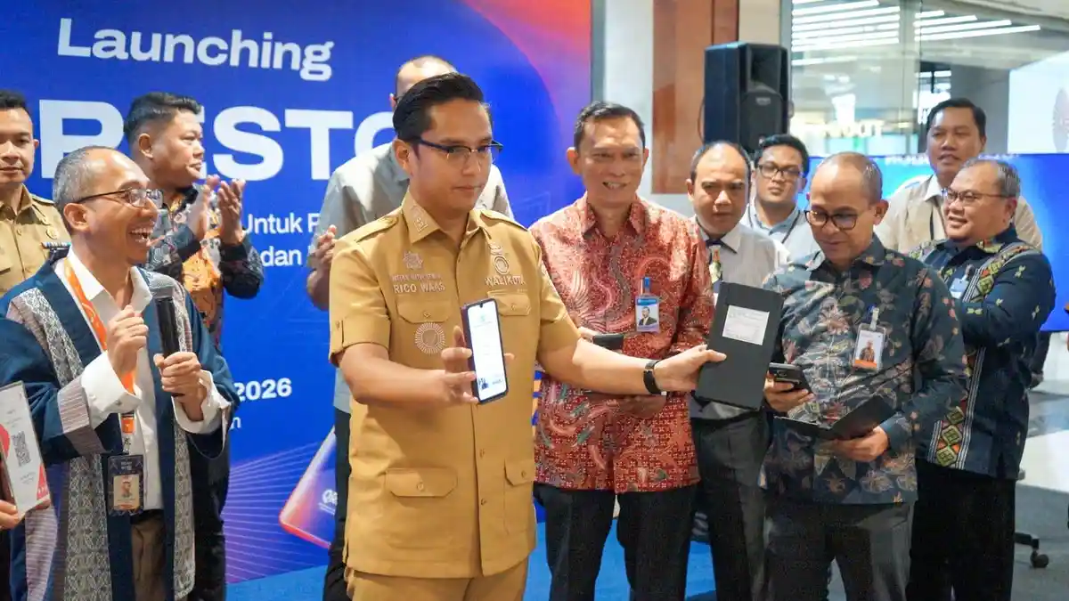 Pertama di Indonesia! Wali Kota Medan Luncurkan Qresto, Inovasi Pajak Daerah Berbasis ‘Split Bill’ Real-Time